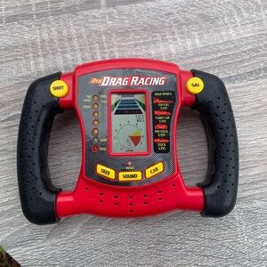 Hasbro Pro Drag Racing Electronic Handheld Game Vibration Vintage 1997 Tested